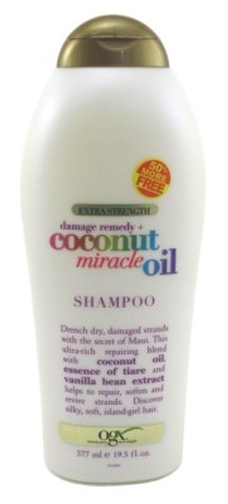 BL Ogx Shampoo Coconut Miracle Oil Extra Strength 19.5oz Bonus - 3 kpl pakkaus