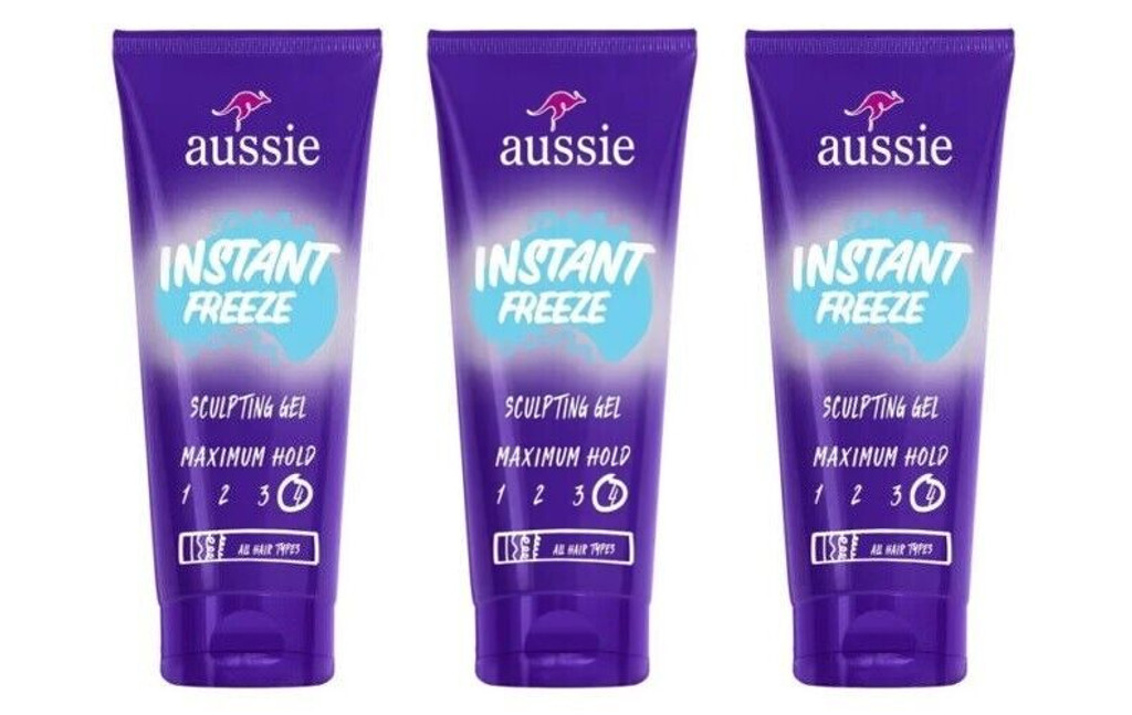 BL Aussie Instant Freeze Sculpting Gel maksimipito 7 unssia - 3 kpl pakkaus