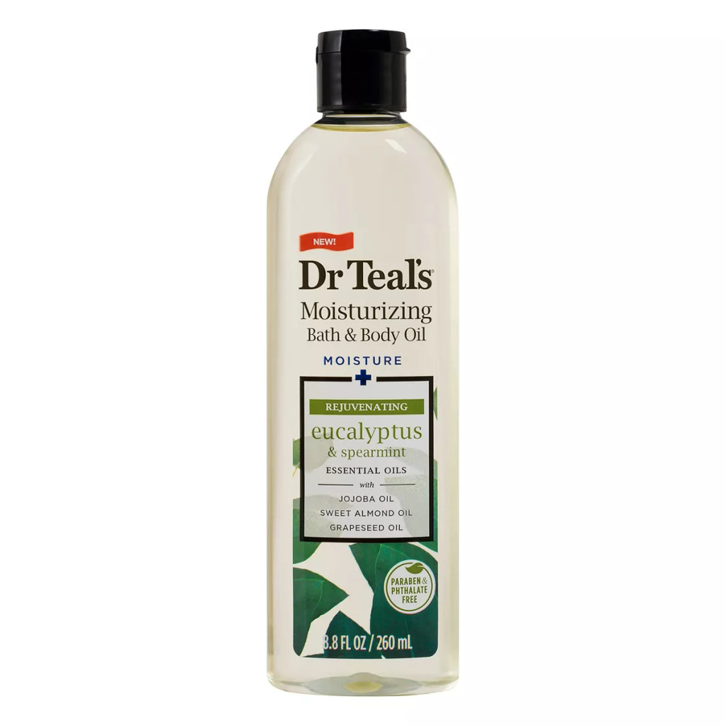 BL Dr Teals Bath & Body Oil Rejuvenate Eucalyptus Oil 8.8oz - חבילה של 3