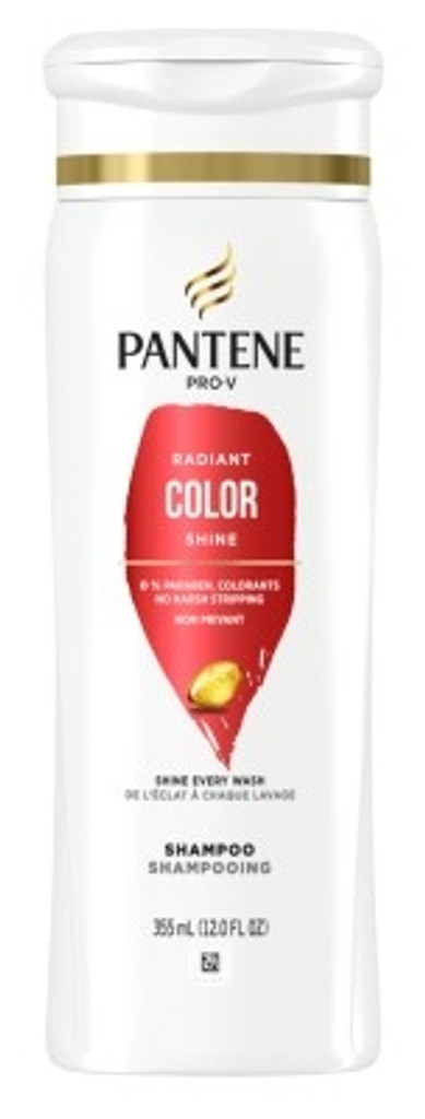 שמפו bl pantene radiant color shine 12oz - חבילה של 3