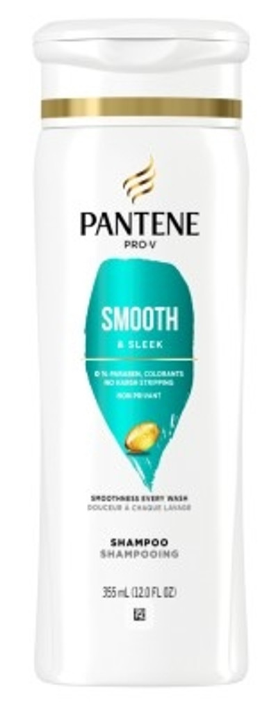 BL Pantene Shampoo Smooth & Sleek 12 unssia - 3 kappaleen pakkaus