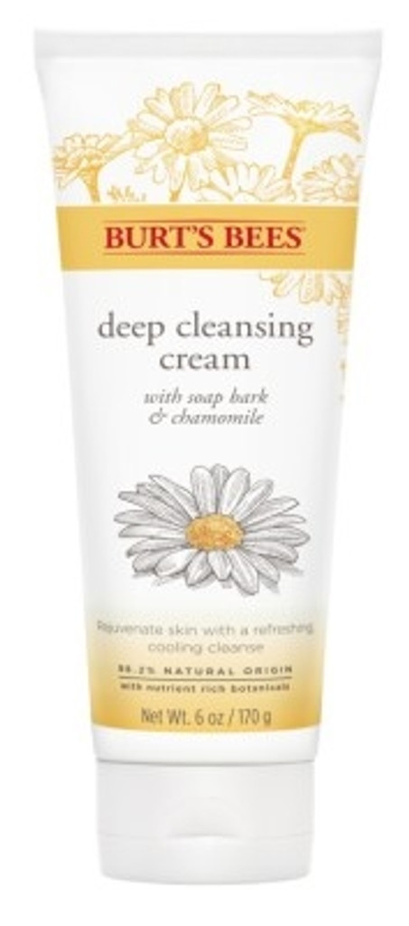 BL Burts Bees Deep Cleansing Cream 6oz Soap Bark/Chamomile - Pack of 3
