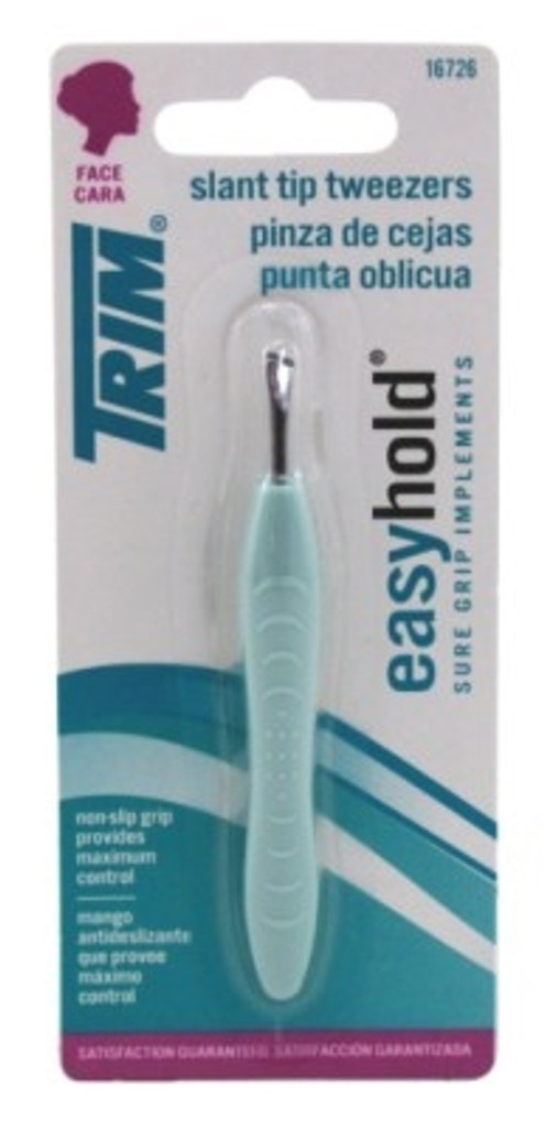 BL Trim Easy Hold Slant Tip Tweezers (6 Pieces)