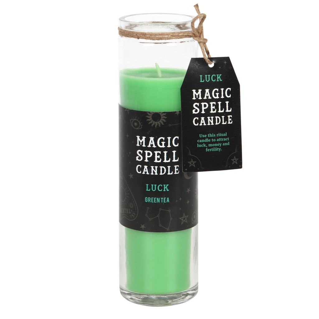 PT Luck Magic Spell Candle - Green Tea