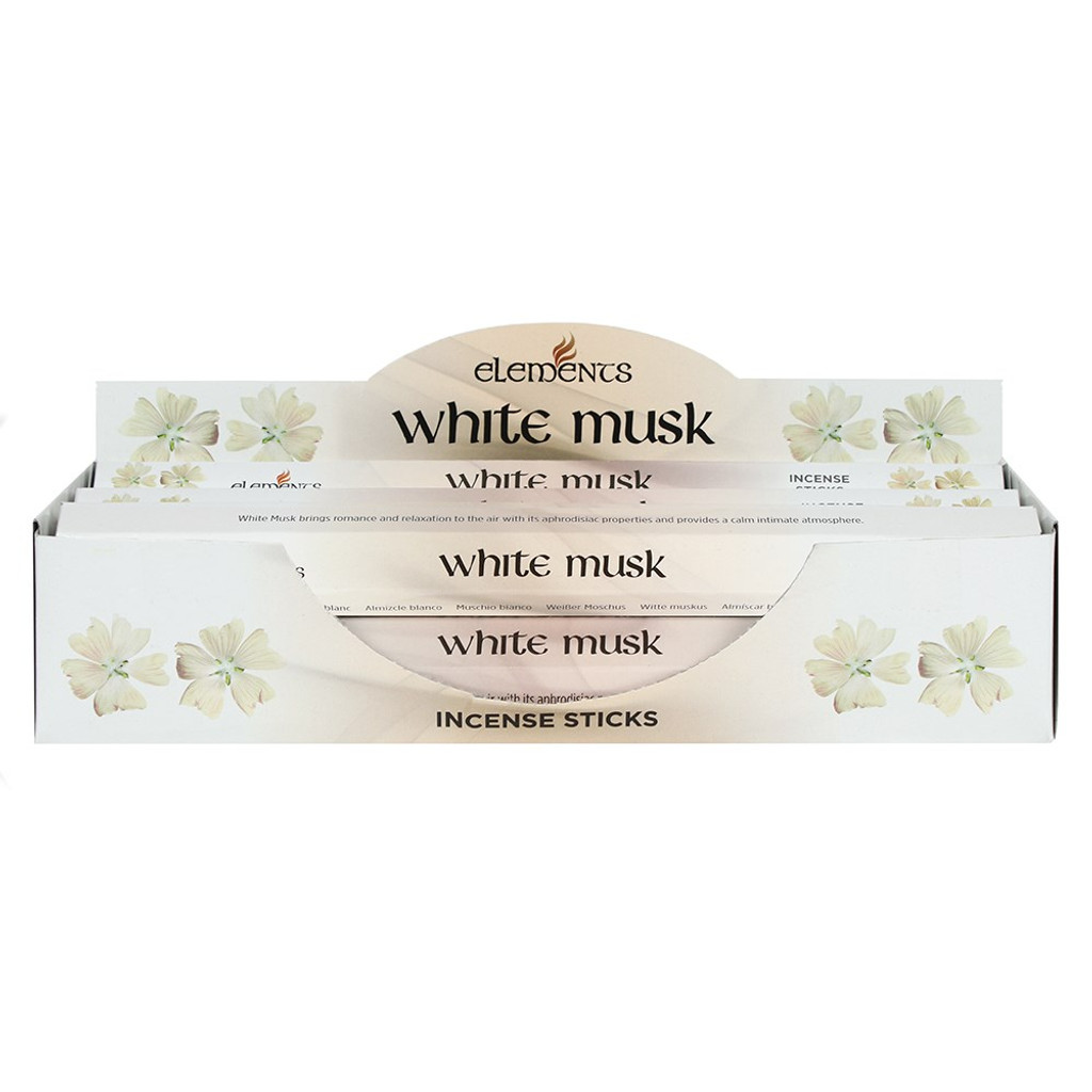 PT White Musk Incense Sticks Pack of 6