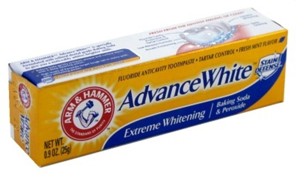 Bl arm & hammer hammastahna advance white extreme whitening 0,9oz (12 kpl)