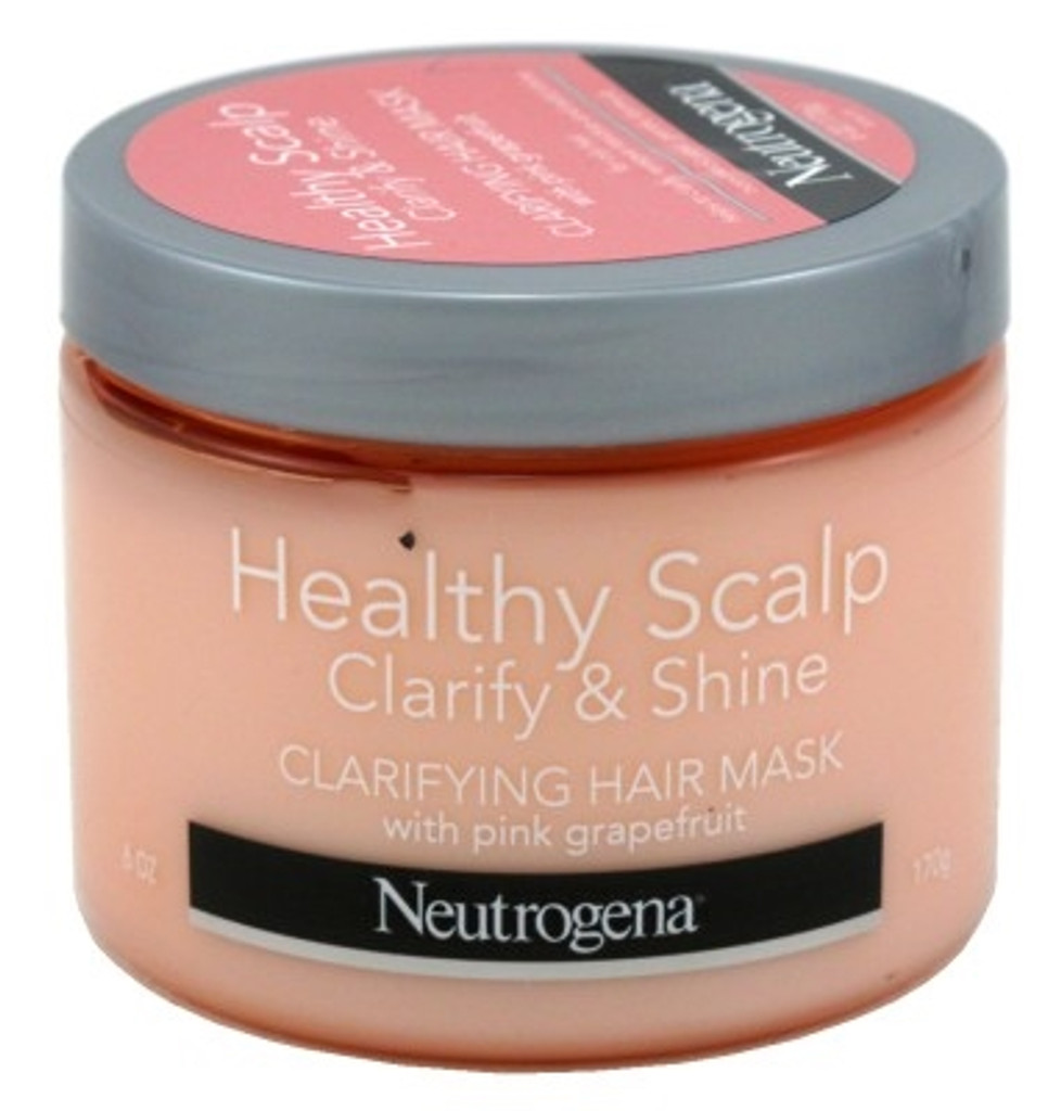 BL Neutrogena Clarifying Hair Mask With Pink Grapefruit 6 oz - Pakke med 3