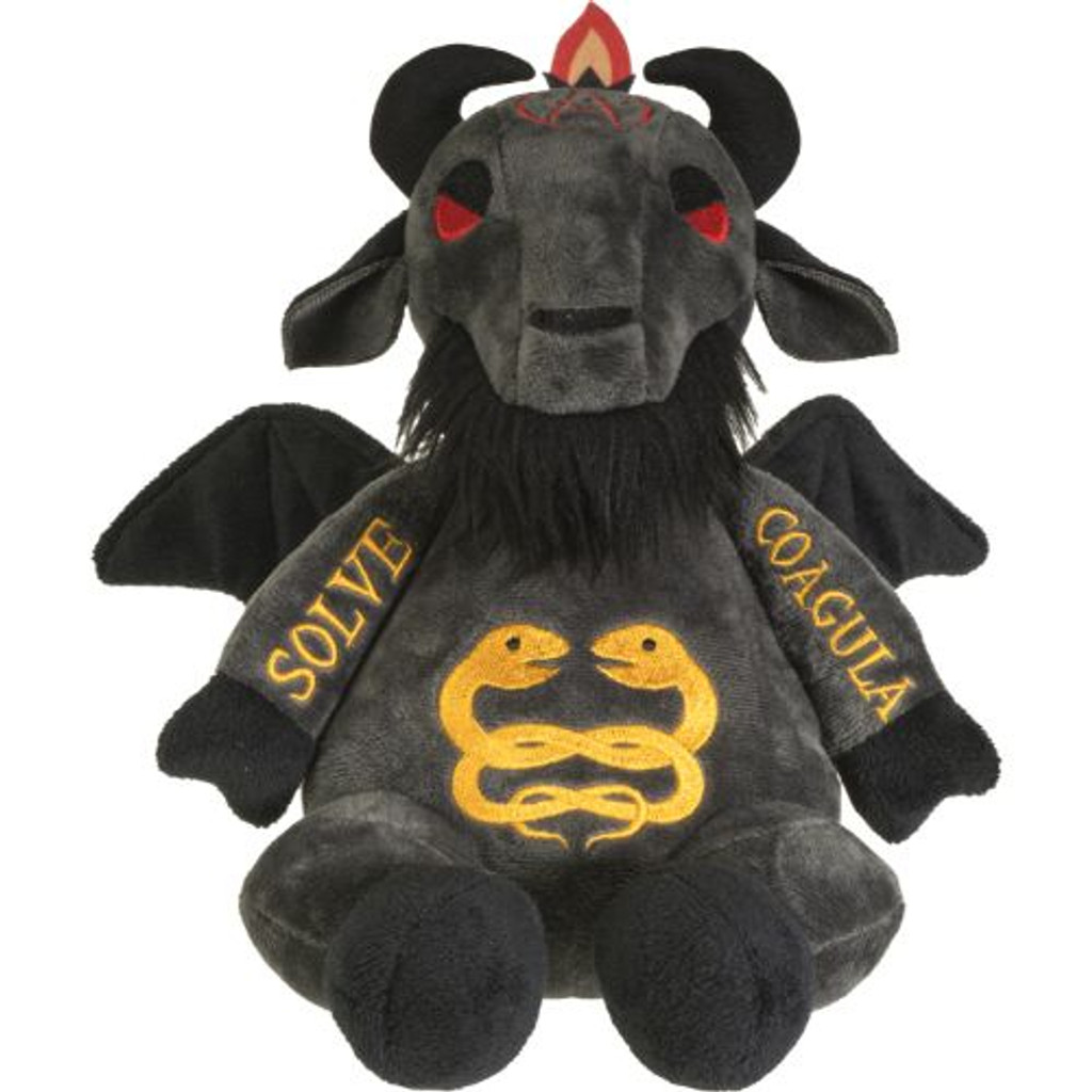 Peluche baphomet noire Pt Hellions