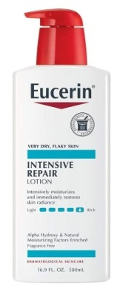 BL Eucerin Lotion Intensief Herstellend Pompje van 16,9 oz - Pakket van 3