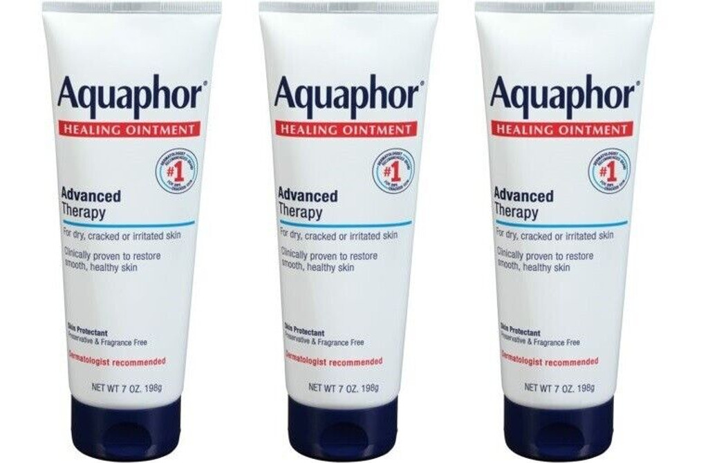 BL Aquaphor Healing Ointment 7oz Advanced Therapy Tube - Pack of 3