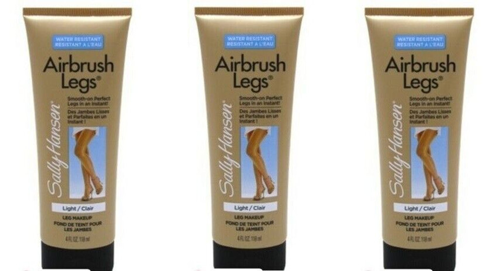 BL Sally Hansen Airbrush Legs Light Tubo de 4 onças - Pacote de 3