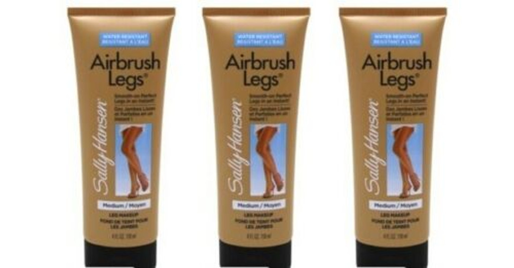 BL Sally Hansen Airbrush Legs Tubo médio de 4 onças - Pacote de 3