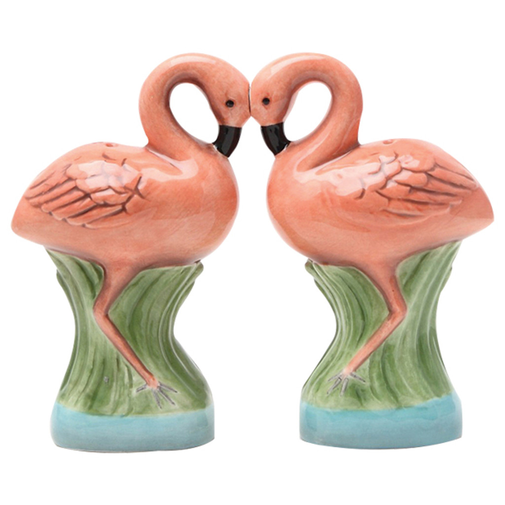 Ensemble salière et poivrière PT Flamingo