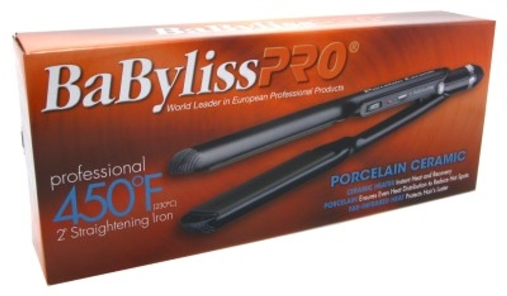 Bl babyliss pro plancha de cerámica de porcelana de 2 pulgadas