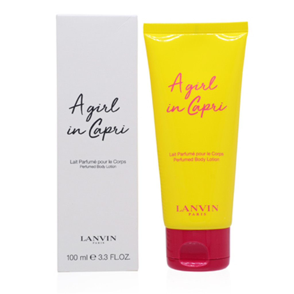 A Girl in Capri מאת Lanvin קרם גוף 3.3 OZ (100 ML) (W)