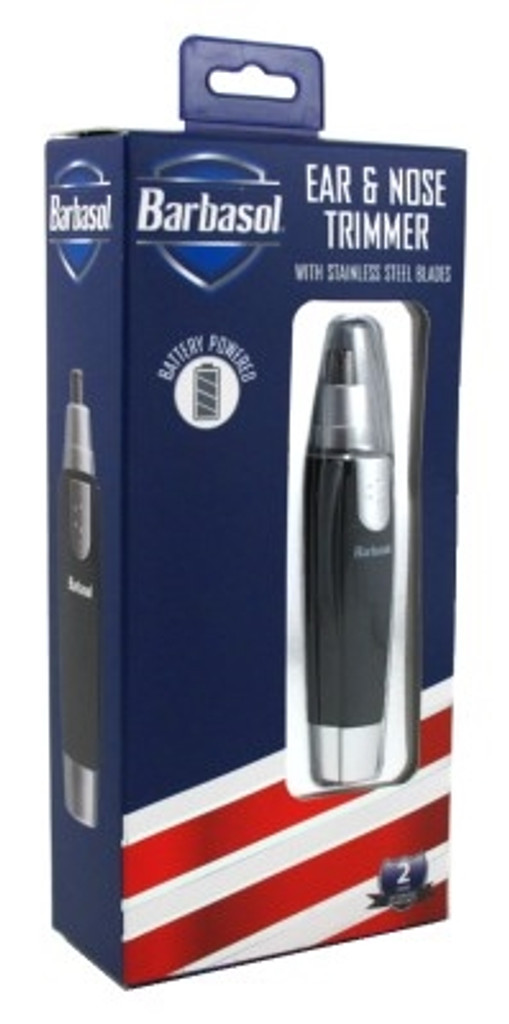 BL Barbasol Trimmer Ear & Nose Battery Powered