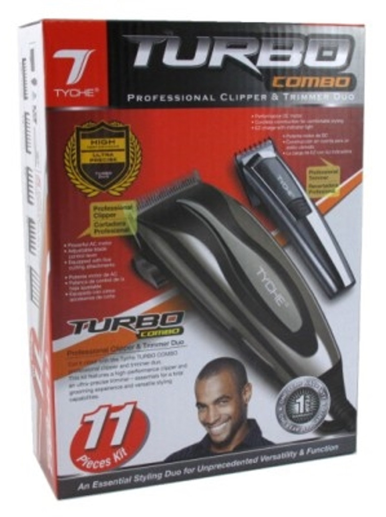 BL Tyche Turbo Hair Clipper And Trimmer Combo 11 Piece Kit