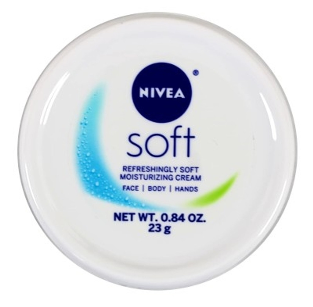 Bl nivea creme hidratante suave rosto/corpo/mãos 0,84 onças (36 peças)