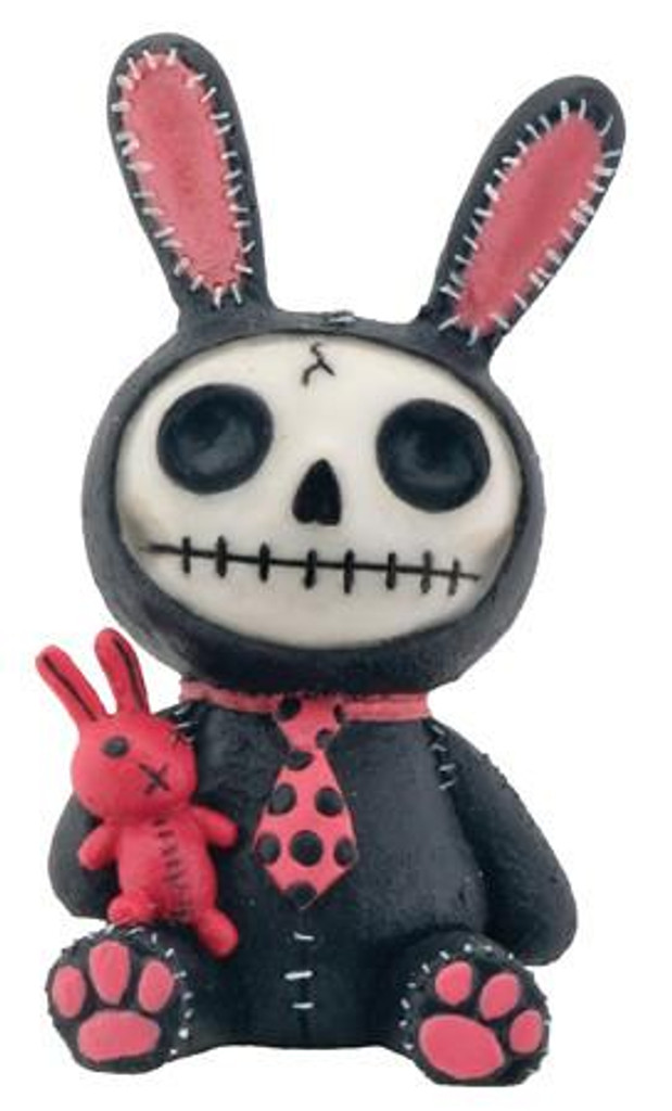 PT Furrybones Black Bun-Bun le lapin mini figurine en résine