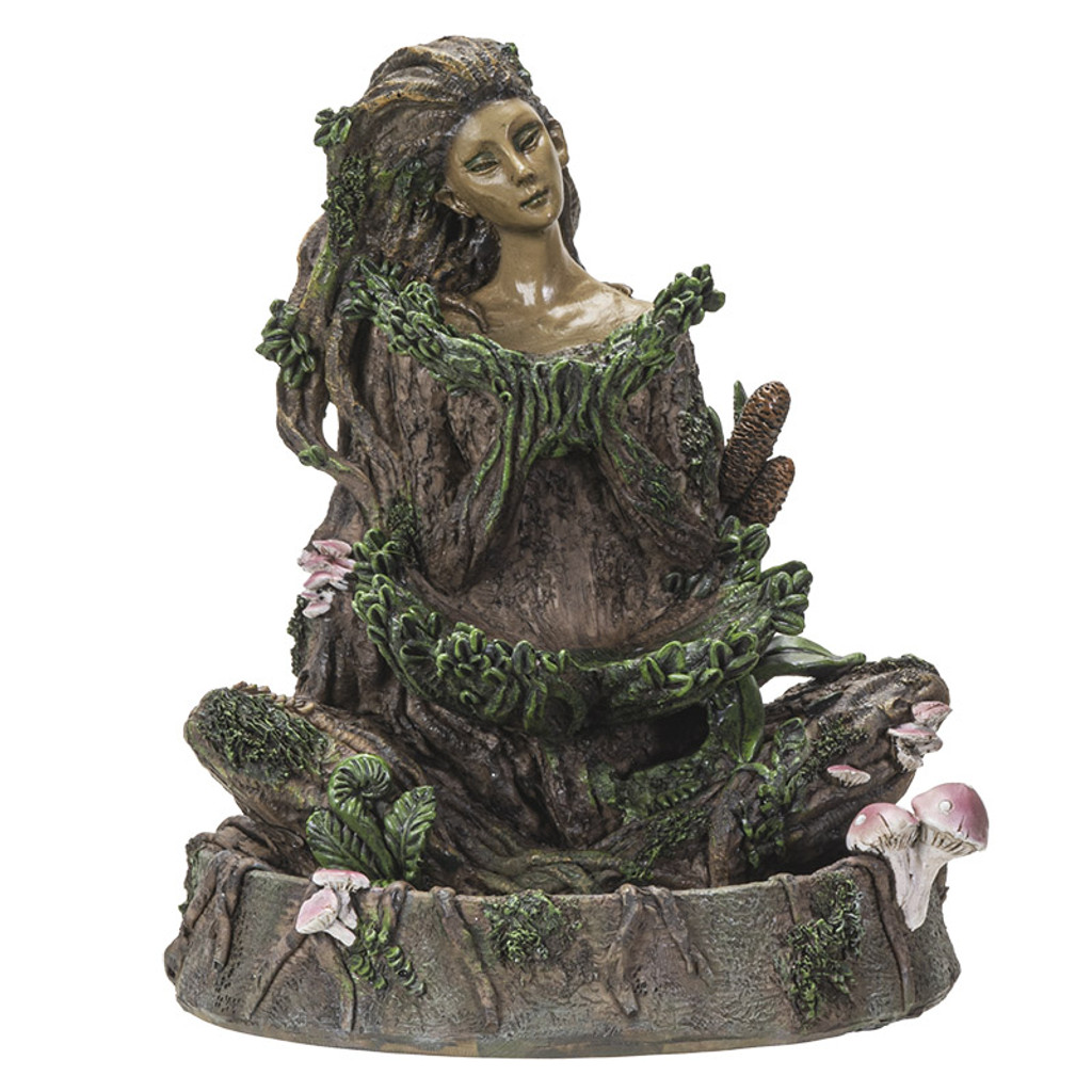 PT Sitting Ent Resin Backflow Incense Burner