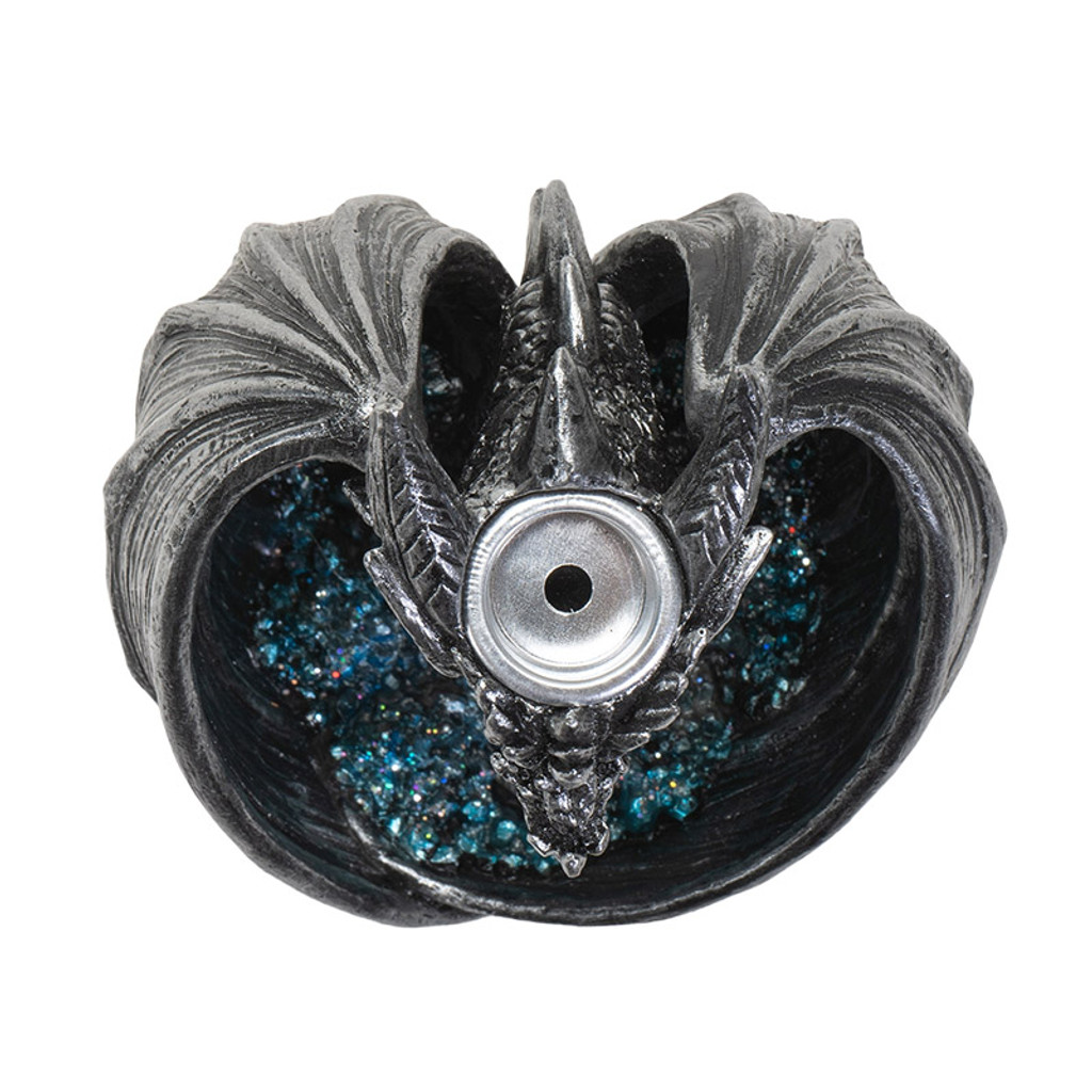 PT Silver Dragon Resin Backflow Incense Burner 