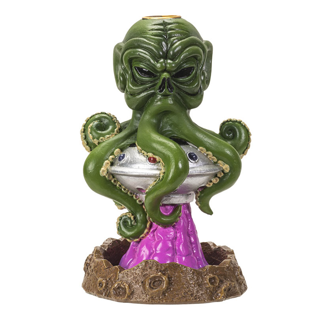 PT Alien Cthulhu Resin Backflow Incense Burner 