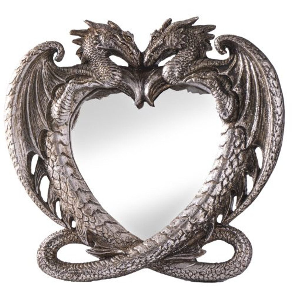 PT Dragon Heart Resin Stand Mirror