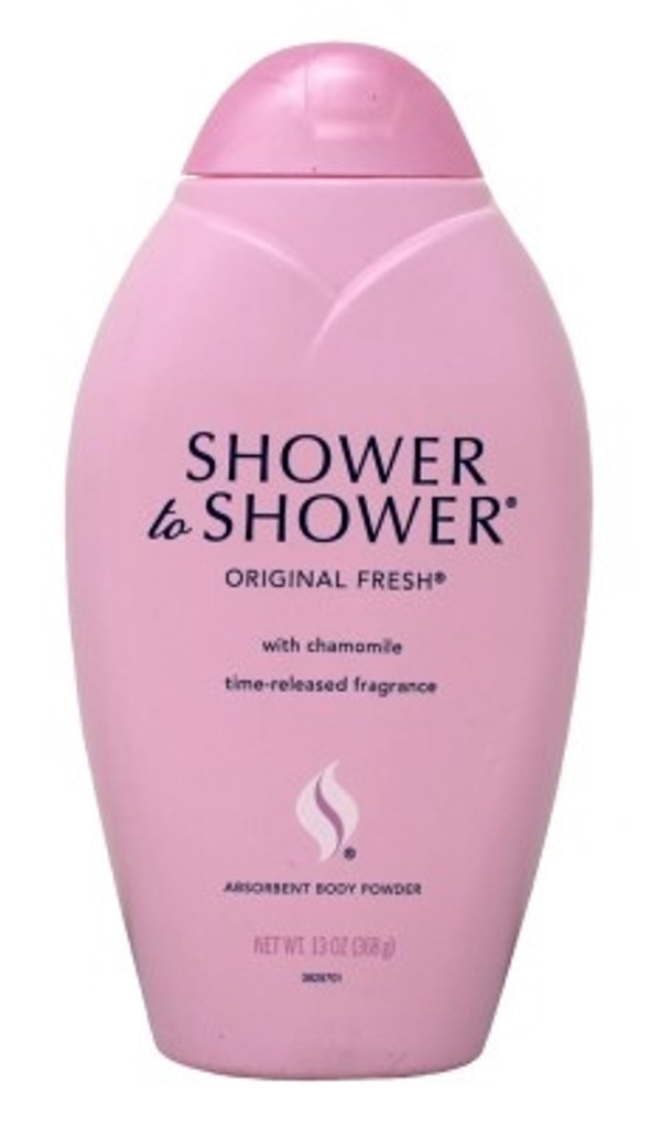BL Shower To Shower Powder 13oz Original Fresh - Pakke med 3