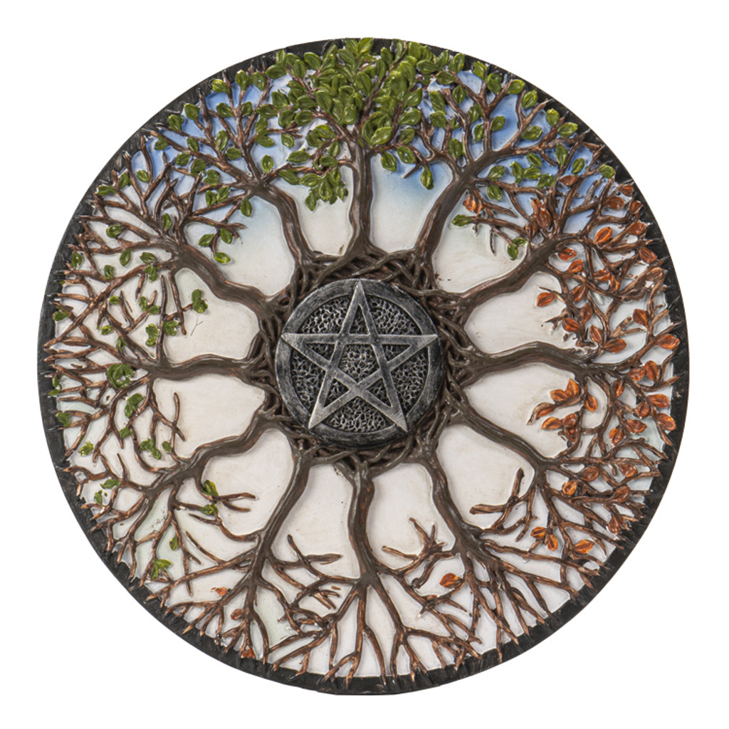 PT Wheel of Life Resin Wall Plaque