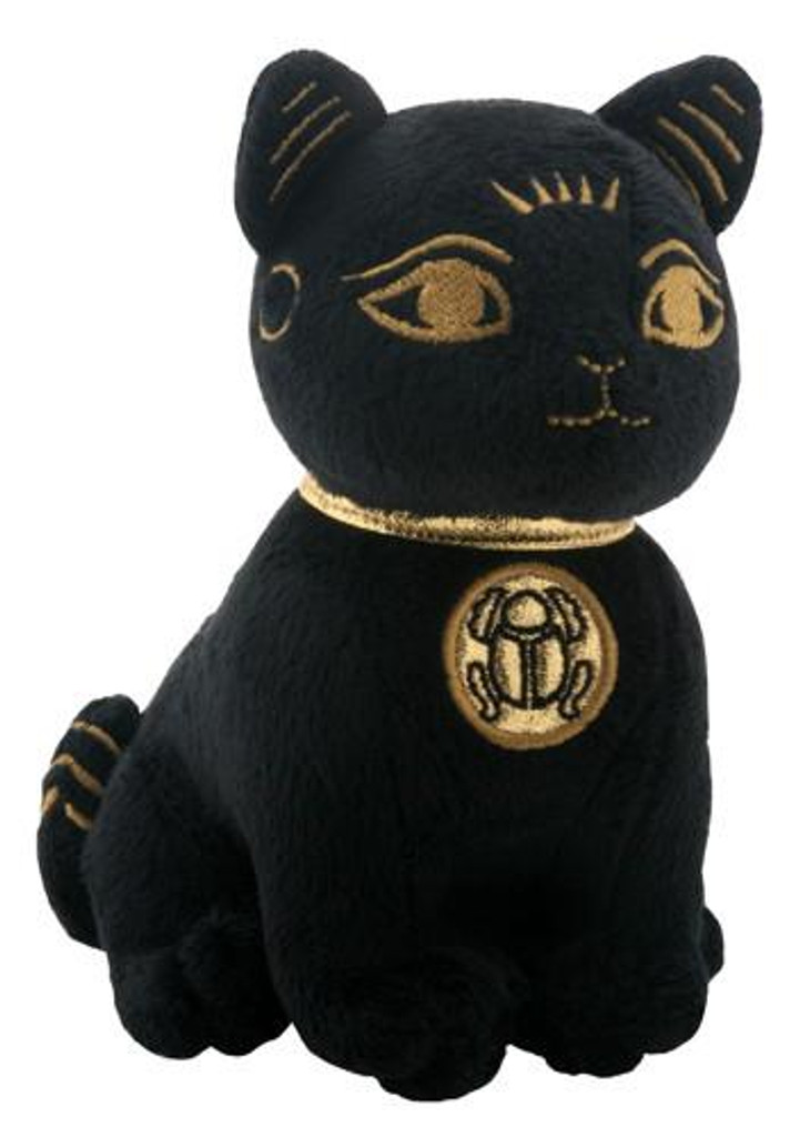 PT Small Black and Gold Bastet Pehmo 