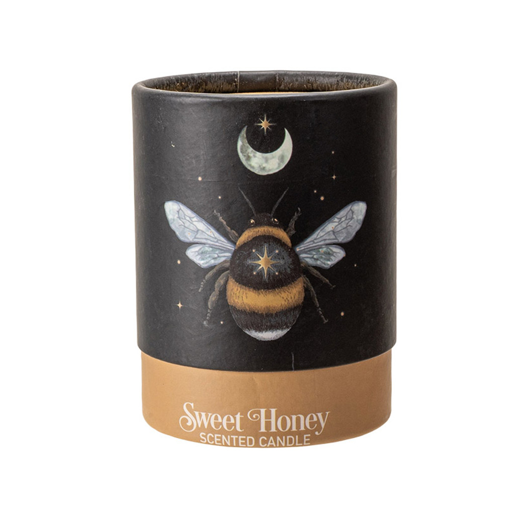 Pt vela perfumada de miel dulce abejorro del bosque oscuro 