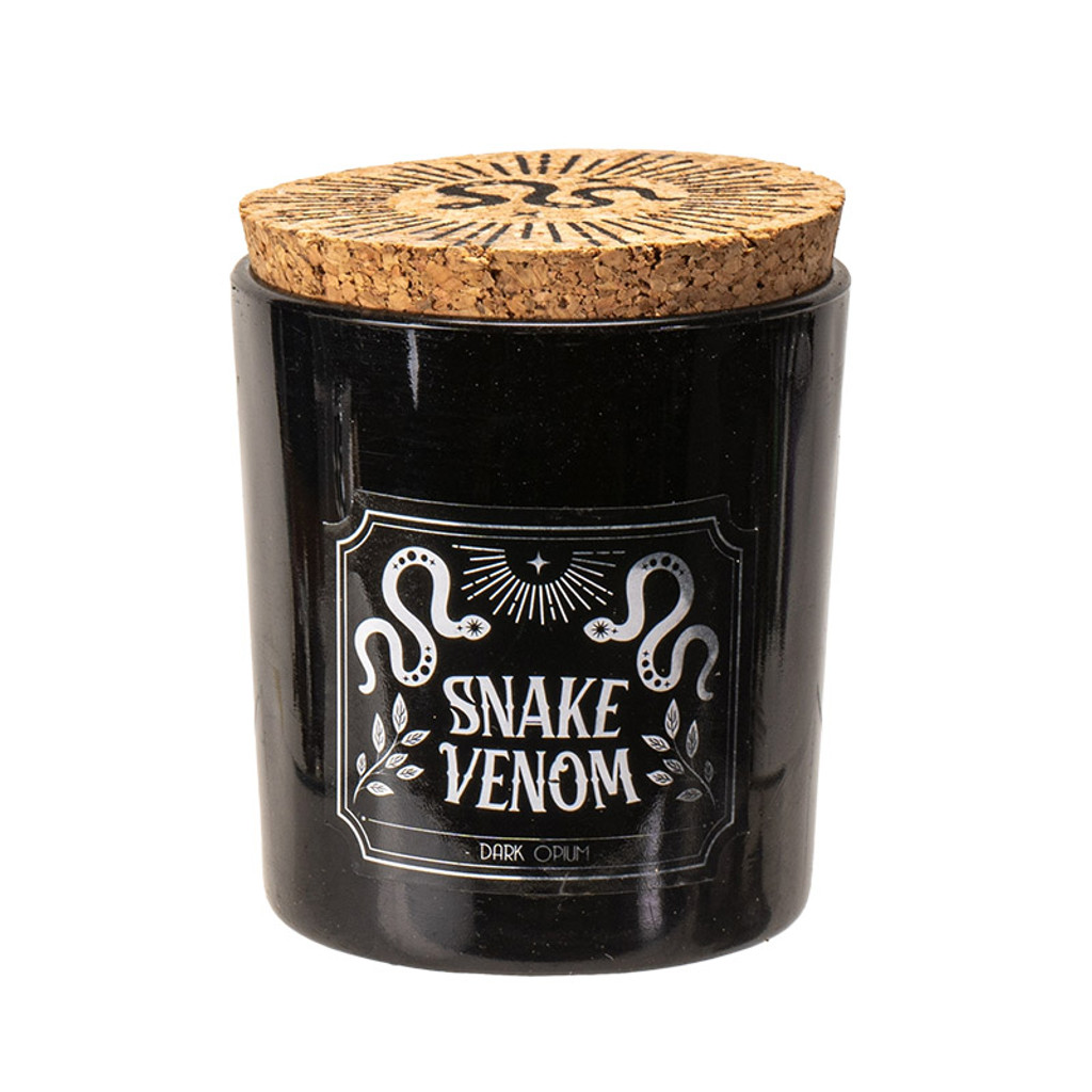 Vela perfumada de opio oscuro con veneno de serpiente pt 