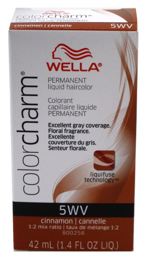 Wella Color Charm Liquid #5Wv Cinnamon X 3 Packs 