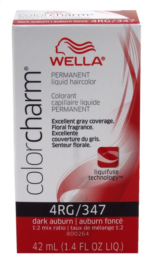 Wella Color Charm Liquid #0347/4rg auburn foncé x 3 paquets