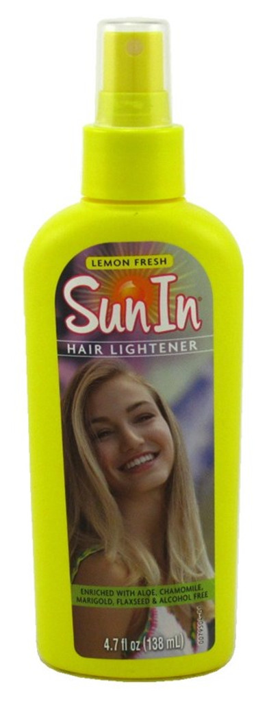 Sun in cheveux éclaircissant citron frais pompe 4,7 oz x 3 paquets
