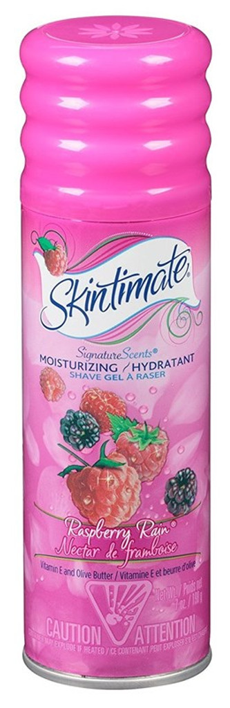 Gel à raser Skintimate framboise humide 7oz x 3 paquets