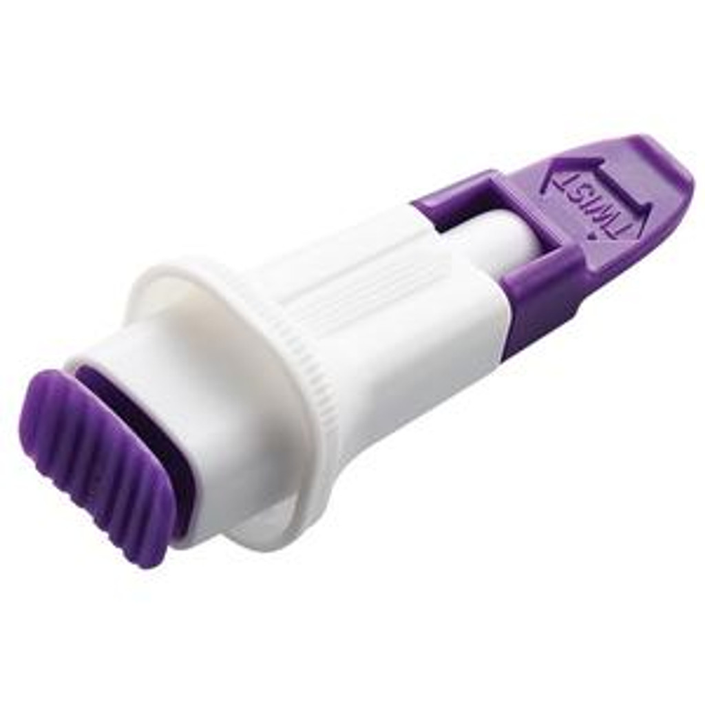  IND Assure Lance Plus, 30G Safety Lancets, 0.7mm, Purple 100 Each