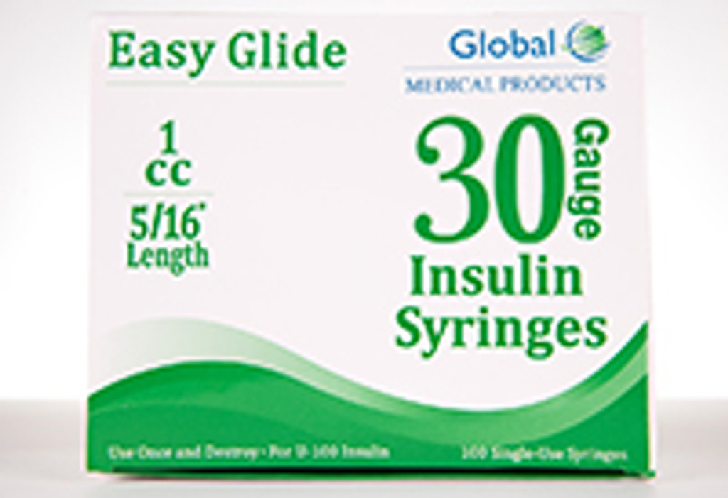 GLOBAL INS SYR 30G 1ML 5/16"