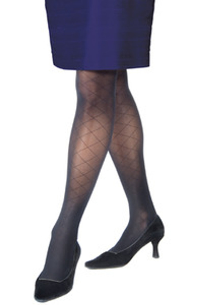 Jobst Diamond Pattern UltraSheer Thigh High 15-20mmHg