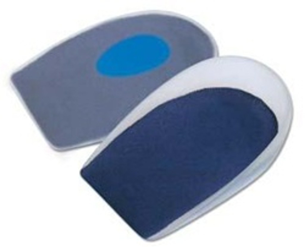 Pedifix GelStep® Heel Cups Soft Spur Spot, Covered - 1 pair