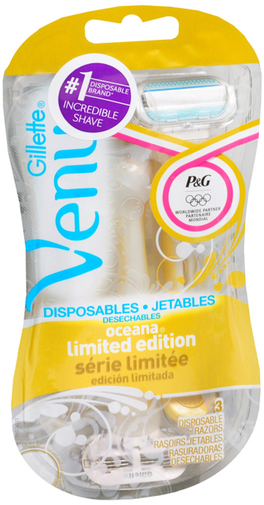 Gillette Venus Ocean Disposable Razors 3ct
