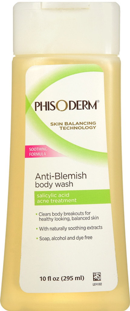 bright and free anti blemish body wash