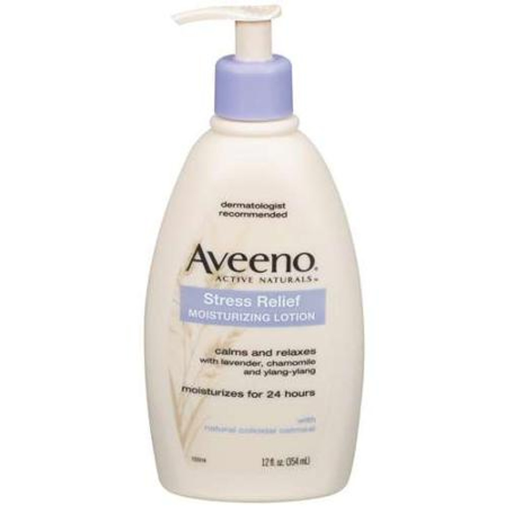 Aveeno loción para aliviar el estrés 12oz