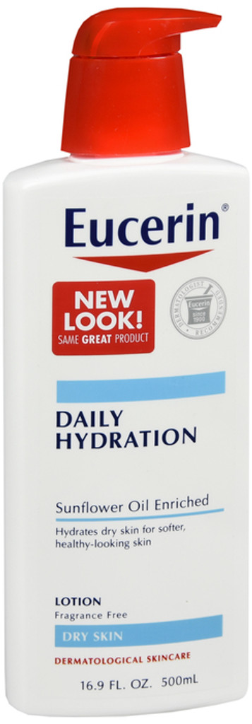 Eucerin lotion d'hydratation quotidienne 16,9 oz