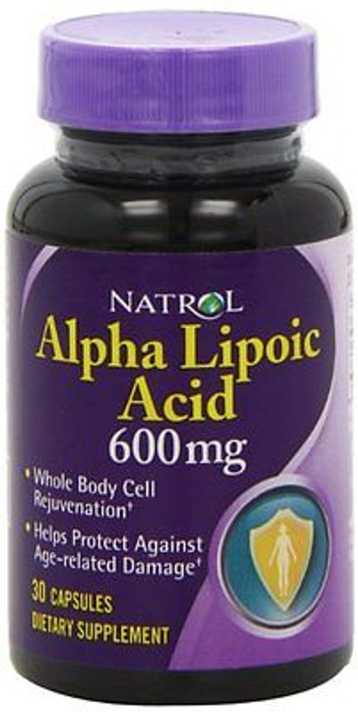 Alfa-lipoiinihappokapseli 30ct 600mg nat