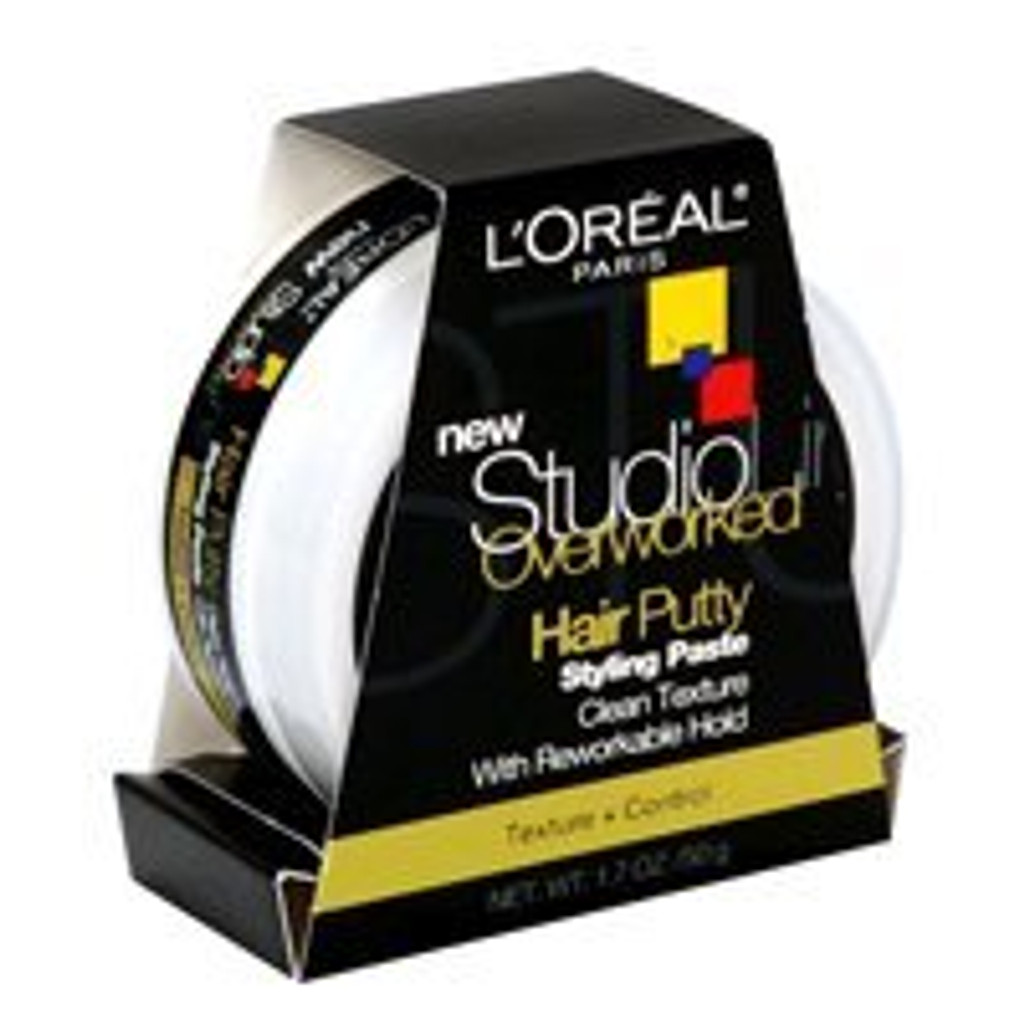 Loreal Studio Line Overworked Hair Putty 1.7 oz Jar
