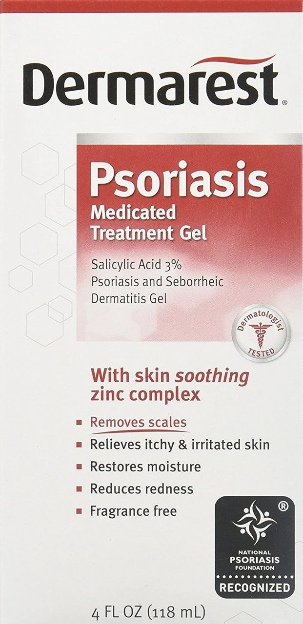 Dermarest Medication Dermarest Psoriasis Medicated Skin Treatment 4 fl. oz Removes Scales ...