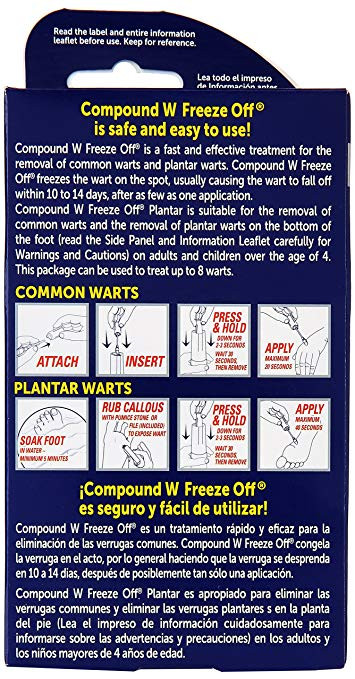 Compound W Freeze Off Wart Remover Kit 8 ct - drugsupplystore.com