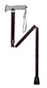 Drive Height Adjustable, Aluminum Folding Cane with Gel Grip