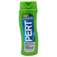 Pert plus contrôle des pellicules pyrithione zinc pour cheveux sans flocons shampooing 2 en 1